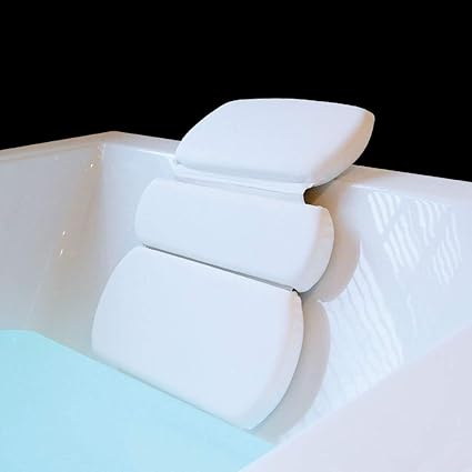 Amazon Com Yxiuer White Bath Pillows For Tub Luxury Bathtub
