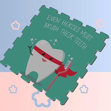 world map foam puzzle mat