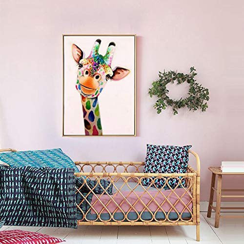 2 Diamond+Adults+Colorful+Rainstone+Giraffe