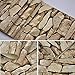 Akea Stone Wallpaper 3D Fake Faux Rock Stone Pattern Wall Paper Roll for Home Kitchen Decor 20.8
