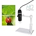Tonha WiFi Digital Microscope | 720p High Resolution Camera | Built-in 8pc LED Lights with Luminance Control & Adjustable Focal Length | for Students, Engineers, Artists & Inquisitive Minds