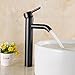 Yodel Faucet Oil Rubbed Bronze Vessel Sink Faucet, Single Handle Tall Bathroom Faucet