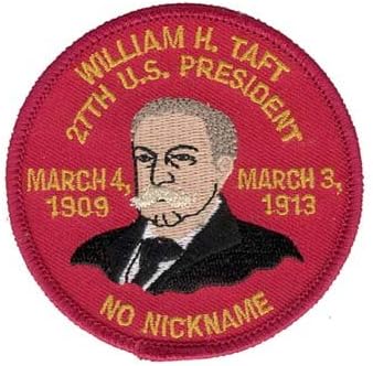 President William Taft 3" Patch