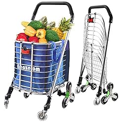 Upgraded Folding Shopping Carts for Groceries