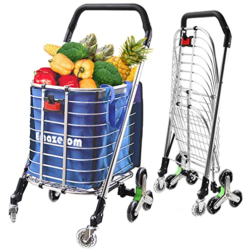 Upgraded Folding Shopping Carts for Groceries