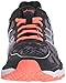 ASICS Women's Gel Kayano 22 Running Shoe, Black/Flash Coral/White, 6 M US