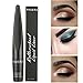 Inverlee 2018 Easy to Makeup Beauty Black Roller Wheel Eyeliner Liquid Eye Liner Pen Waterproof Cosmetic (Black)