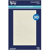 Spellbinders E3D-069 Sparkling Snow 3D Embossing Folder by Simon Hurley