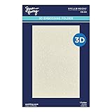 Spellbinders Sparkling Snow 3D Embossing Folder by