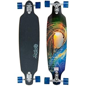 Sector 9 Fractal Complete Skateboard, 9.0 x 36.0-Inch