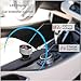 USB Car Charger OIYEA Dual USB Fast Speed Adapter With LED Display Car Voltage and phone Current for iPhone and Android Phone Etc