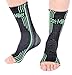 Doc Miller Ankle Compression Sleeve – Plantar Fasciitis Support, Toeless Neuropathy Socks, 20-30 mmHg, Achilles Tendonitis Relief Brace, Elastic Support for Swollen Ankles, Men & Women, 1 Pair
