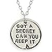 TTKP Pretty Little Liars Necklace Got A Secret Can You Keep It Letters Silver Color Pendant Jewelry