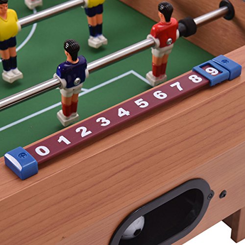 Mini Tabletop Soccer Foosball Table Game w/ Legs | Game Play Players Room Soccer Football Sports Boys Christmas Gift - Thumbnail 4