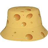 Funny Food Bucket Hat for Women & Men, Delicious Food Pattern Fisherman Cap Beach Hats Packable Sun Hat