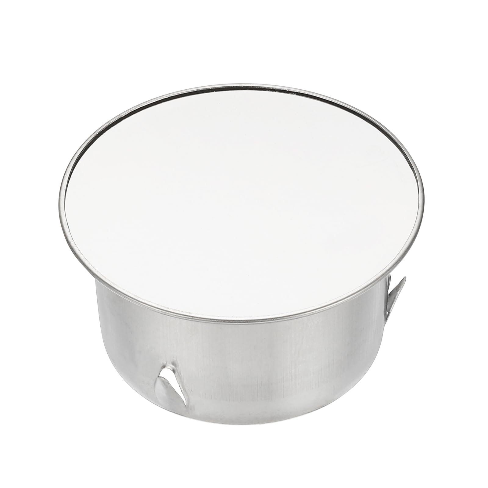 PATIKIL Chimney Hole Cap, 75mm(3 Inch) Tightness Adjustable Round Stainless Steel Flue Hole Cover Stove Pipe Cap Pipe Cover for Kitchen Balcony Sewer, Silver Tone