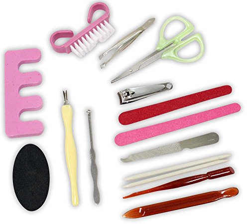 15 Piece Deluxe Set of Professional Manicure & Pedicure Tools - Thumbnail 7