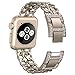 NO1seller Top Band Compatible for Apple Watch Series 7 6 SE 5 4 40mm 41mm 44mm 45mm Series 3 2 1 38mm 42mm Women Men, Wristband Strap