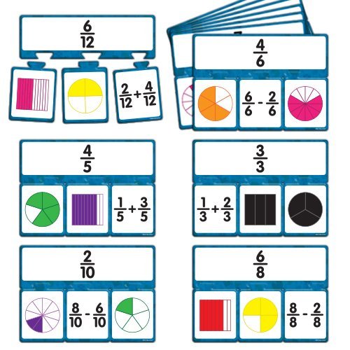 EAI Education Snap Math - Fractions Puzzle: Grade 4