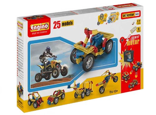 Engino 25 Model Set with Motor