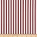 Riley Blake 1/4in Stripes Red Fabric By The Yard