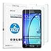 Samsung Galaxy On5 (2015 Version) Screen Protector [2-Pack], OMOTON Tempered Glass Screen Protector for Samsung Galaxy On5 with [9H Hardness] [Crystal Clear] [Scratch Resist] [Bubble Free Install]