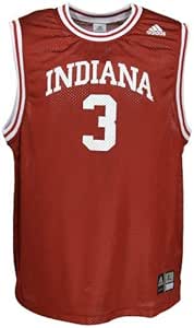 Amazon.com : Adidas Indiana Hoosiers #3 Crimson Youth Replica Basketball Jersey : Sports Fan 