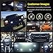 Aaiwa LED Pods 4 Pack 48W LED Light Bar Off Road Driving Lights Fog Lights for Truck, Car, ATV, SUV, Boat