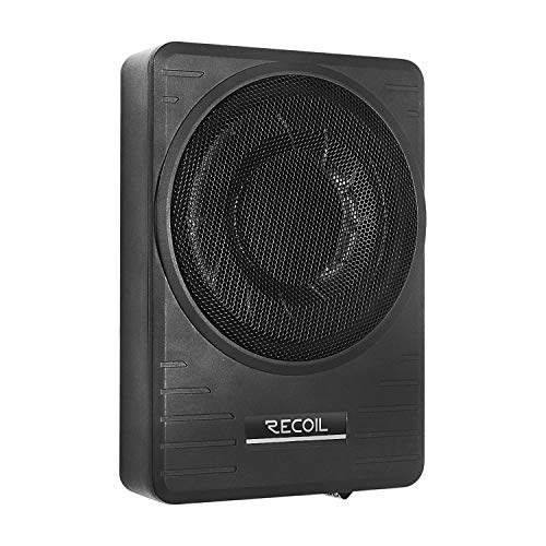 RECOIL SL1710 10" 300 Watt UnderSeat Slim Low Profile Active Powered