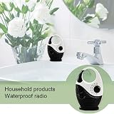 SouiWuzi DAB FM AM Waterproof Shower Radio | Mini Hanging Speaker | Portable view 4