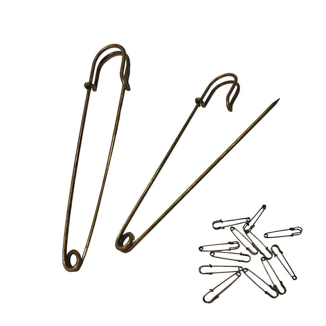 JYC CREATIVE Scottish Safety Pin, Coat or Scarf Safety Pin, Clothing Safety Pin, Kilt Safety Pin, Clothing Pin, Large Safety Pin,