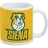 Graphics & More Siena College Primary Logo Ceramic Coffee Mug, Novelty Gift Mugs for Coffee, Tea and Hot Drinks, 11oz, White