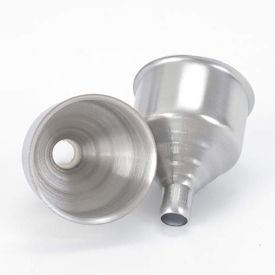 Piokikio Stainless Steel Funnel Small Mouth Funnels for Filling Small Bottles Kitchen Tool