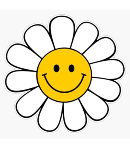 Autocollant Vinyle Smiley « Be Happy » Réfléchissant - Pour Voiture, Pare-chocs, Fenêtre, Mur