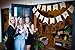 Rustic Burlap Happy Birthday Banner - Premium Quality Birthday Party Decortions by The Sterling James Company