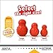 Nylabone Treatin' Cone Strong Stuffable Chew Toy for Dogs, Natural Rubber Fillable Treat Toy, Treat Dispensing Dog Toy, Bacon Flavor, Small Dogs - Up to 25 Ibs, 1 Count