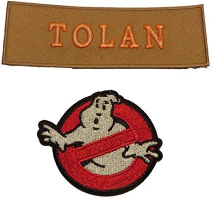 Click to view larger image and other views GHOSTBUSTERS-III-New-Movie-Holtzman-Name-Ghost-2-Iron-On-Sew-On-PATCHESGHOSTBUSTERS III New Movie Holtzman Name & Ghost (2) Iron-On/Sew On PATCHES (TOLAN)