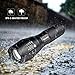 BINWO Small Flashlights Powerful 3000 Lumens with 5 Modes/Zoomable/Waterproof/Tactical Flash/Alloy Materials for Walk The Dog, Camping, Outdoor, Emergency, Hiking