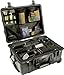 Pelican 1560 Case With Padded Dividers (Black)