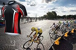 Cycling Jersey Men, Summer Short Sleeved Bike