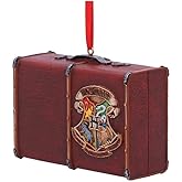 Nemesis Now Harry Potter Hogwarts Suitcase Trunk Hanging Ornament Decoration, Resin, Officially Licensed Harry Potter Merchandise, Hogwarts Giftware, Cast in The Finest Resin, Expertly Hand-Painted