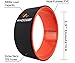 Wacces Yoga Wheel 13″ for Stretching, Comfortable Support for Yoga Poses and Backbends, Improving Flexibility and Balance, Back Opener, Relive Back Aches Black/Orangethumb 2
