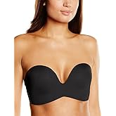 Wonderbra Details About Ultimate Strapless Moulded Cup Bra W032D Black Or Skin
