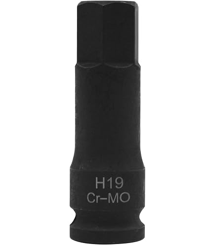 Amazon.com: Sunex 264910 1/2-Inch Drive 19-mm Hex Impact Socket