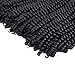 Gabrielle 3 Pack (8 Inch, 1B#) Spring Twist Hair Crochet Twist Synthetic Hair Extensions For Braids Spring Twist High Temperature Crochet Synthetic Fiber Spring Twist Hair 1B