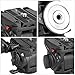 Fluid Head, Kamisafe KINGJOY VT-3510 Heavy Duty Video Camera Tripod Fluid Drag Pan Head with 1/4 3/8 Inch Screws Sliding Plate for DSLR Camera Video Camcorder Shooting Filming, Load up to 11lbs/5kg