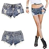 Lisli Women Distressed Ripped Hole Denim Jeans Shorts Pants Hot Mini Shorts