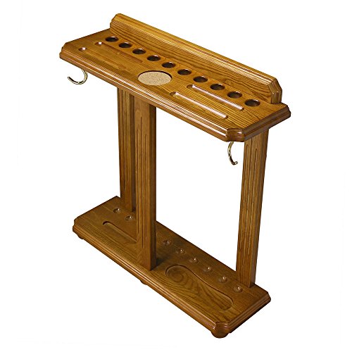 Fairview Game Rooms Traditional, Floor-Style Pool Cue Holder