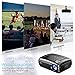 Video Projector, 3800LM HD Movie Projector 200″ LCD Home Theater Projectors Support 1080P HDMI VGA AV USB Laptop Smartphone for Office Business PowerPointthumb 3