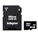 High Speed 64GB SD Micro Card Class 10 Memory Card with Free Adapter, 64 GB Micro Memory SD Card for Camcorder, Mobile Camera, Mobile Phone, PSP Memory Card and Car Driving Record (64GB)